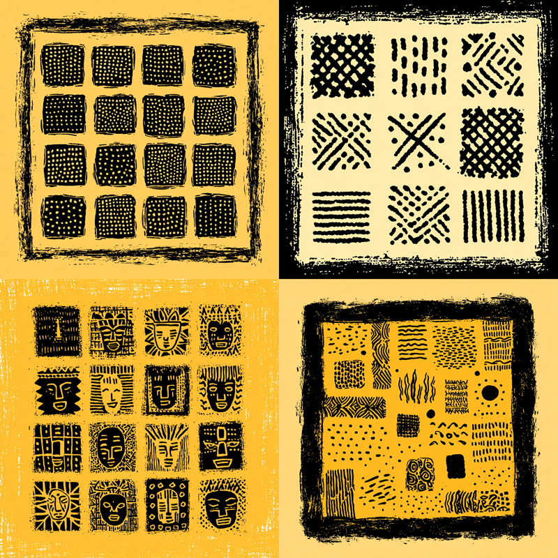 Graphic Grid Patterns