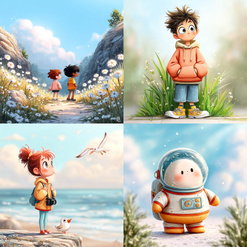 Whimsical Children's Illustration