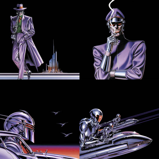 Retro Chrome Futurism