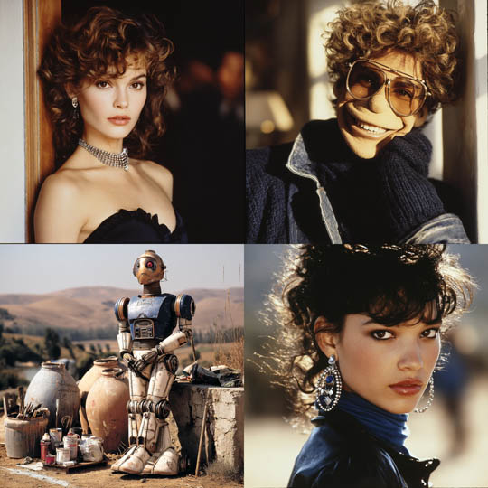 Retro Photographic Collage