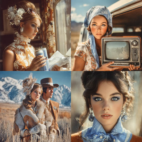 Retro Cinematic Portraits