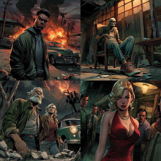 Graphic Novel Noir Realism