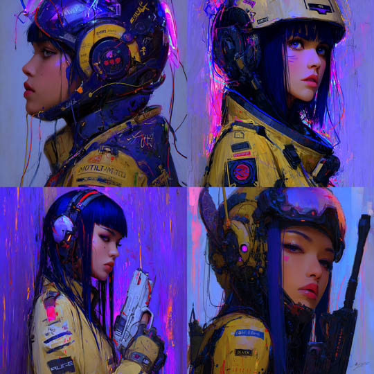 Cyberpunk Portrait Realism