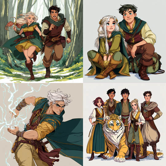 Fantasy Adventure Comic