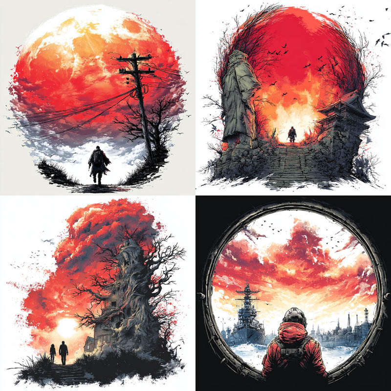 Under the Crimson Moon