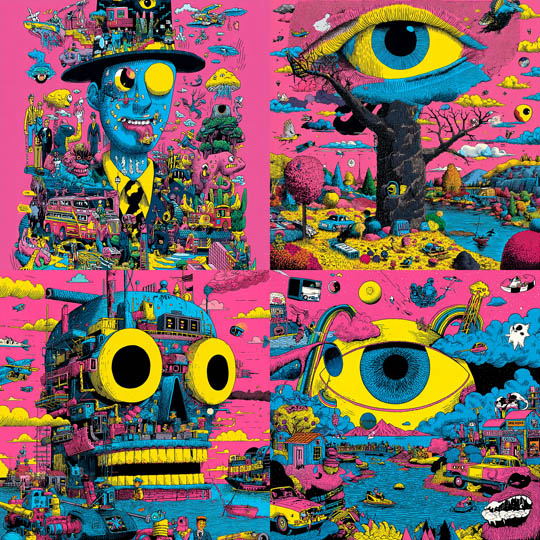 Psychedelic Pop Surrealism