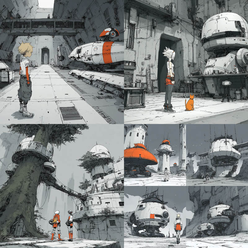 Sci-Fi Concept Sketch