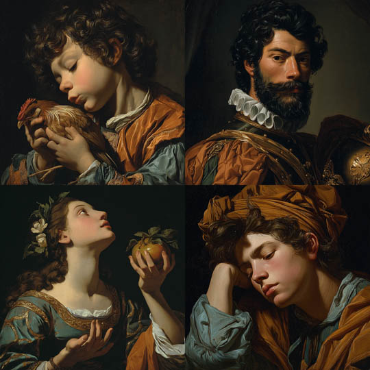 Chiaroscuro Baroque Realism