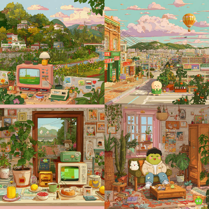 Pastel Storybook Interiors
