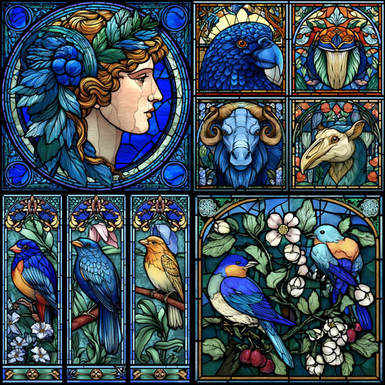 Stained Glass Realism