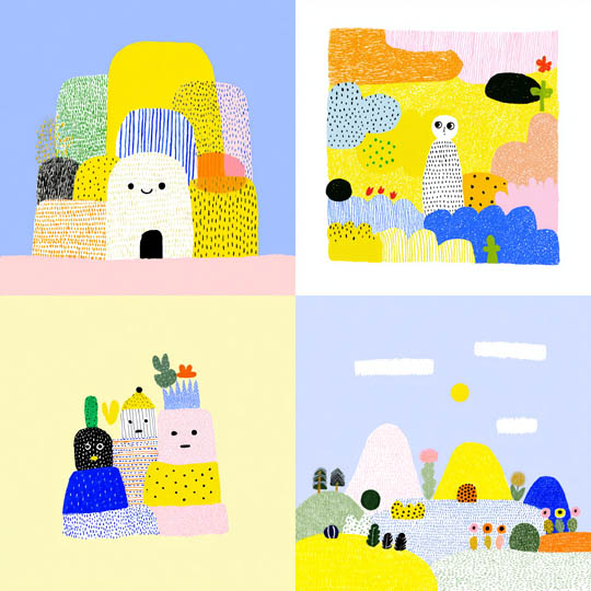 Playful Minimal Doodle