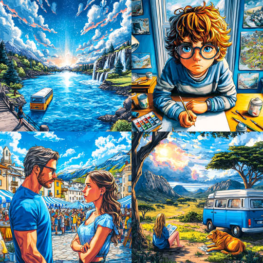 Vivid Animated Concept Art