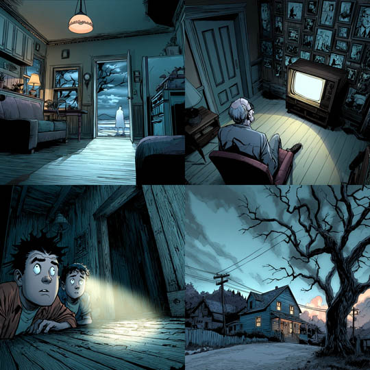 Cinematic Graphic Novel Noir