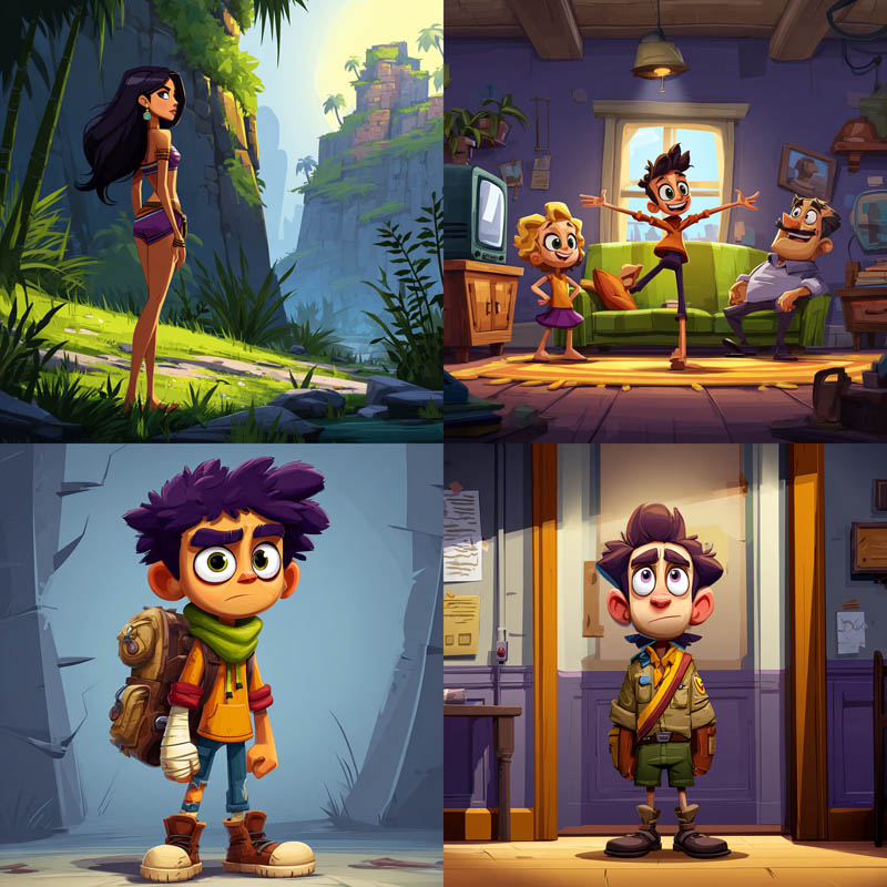 Animated Adventure Cast