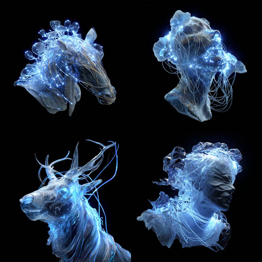 Bioelectric Sculptures