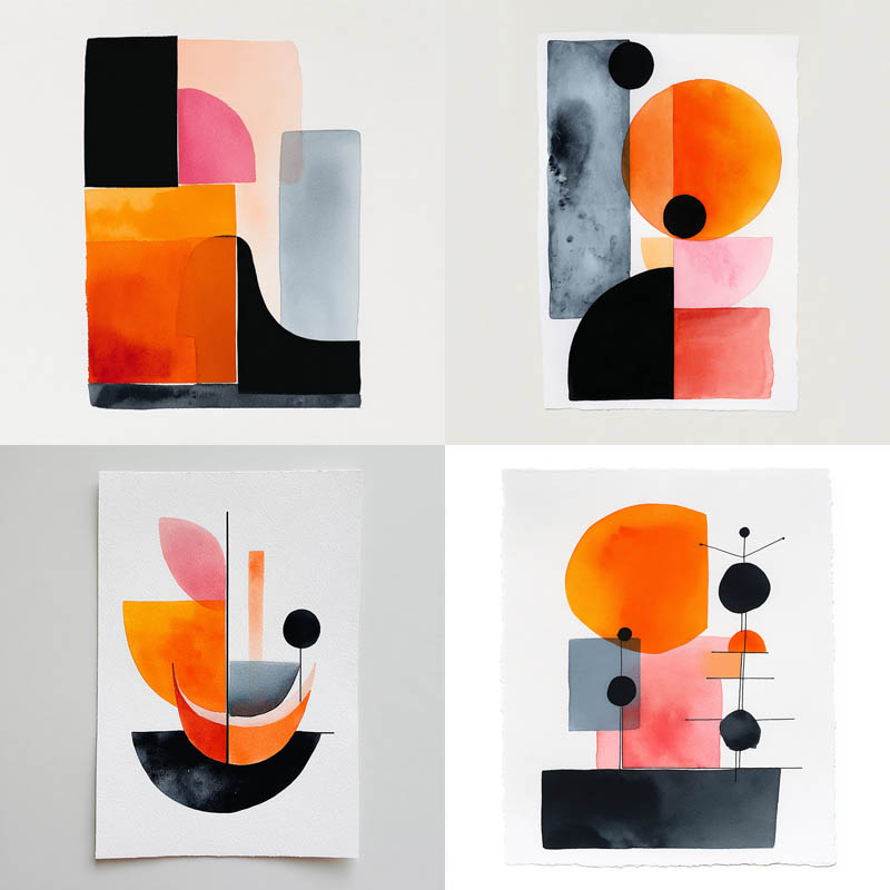 Abstract Geometry Series