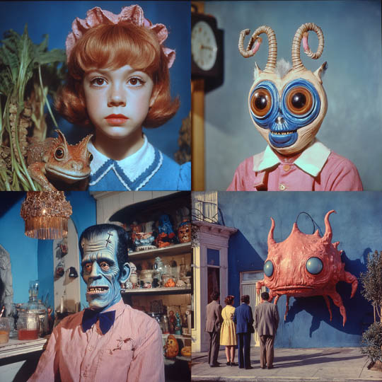 Retro Surreal Puppetry