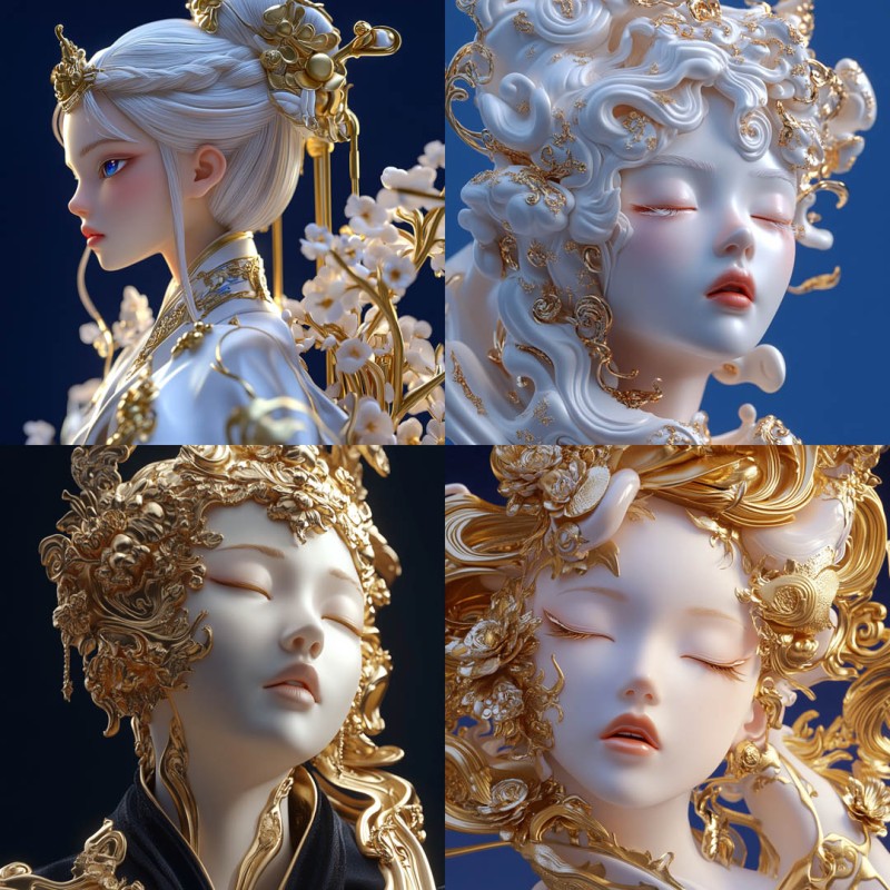 Gilded Porcelain