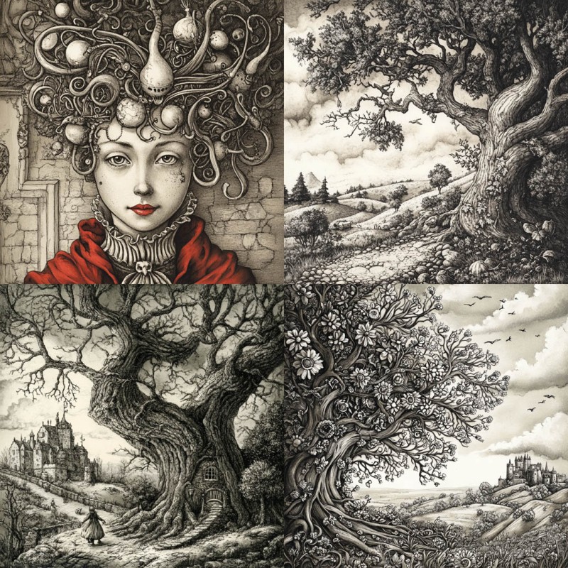 Delightful Highly Detailed Drawing