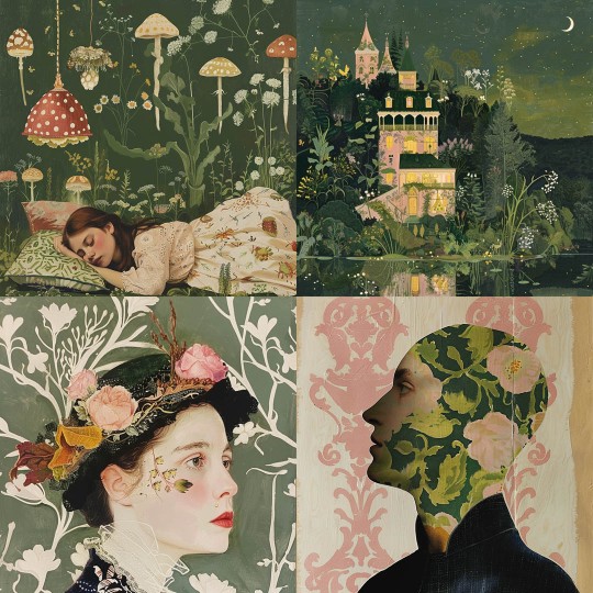 Dreamy Pastoral Elegance
